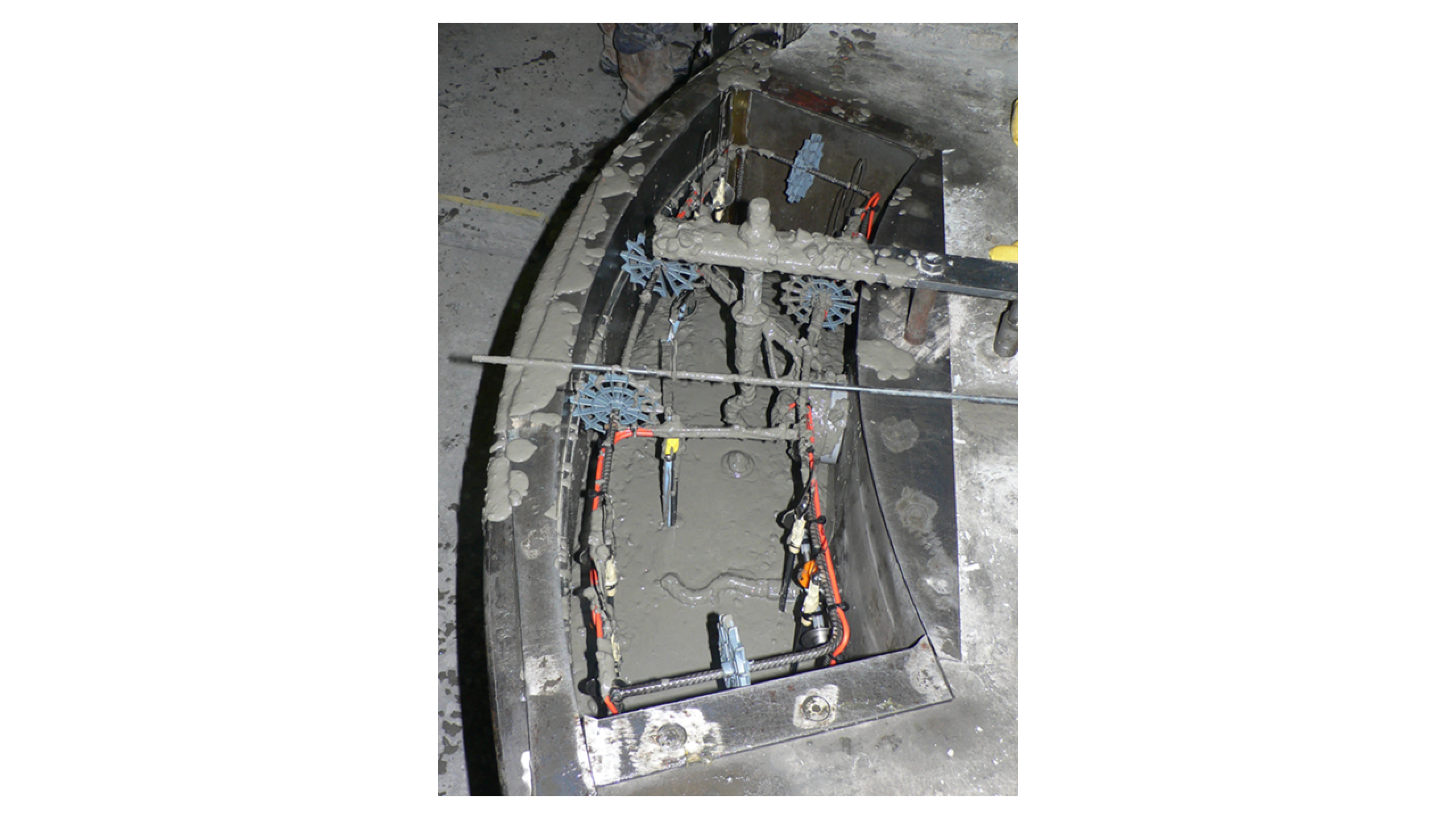 strain gages in concrete