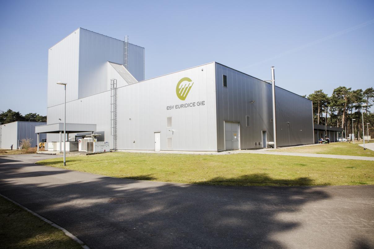 EURIDICE ventilation building